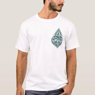 CAMISETA DESIGN ASIÁTICO DA ARTE DE YANT BUDDHA