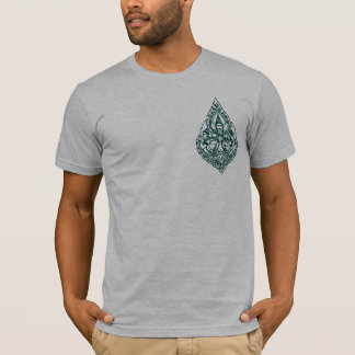 CAMISETA DESIGN ASIÁTICO DA ARTE DE YANT BUDDHA
