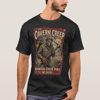 Camiseta Design Assustador de Halloween Horror