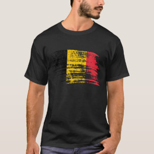Camiseta Design belga legal da bandeira