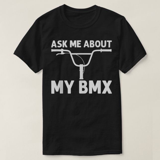 Camiseta Design BMX legal Para Homens Bicicleta De Esporte (Frente do Design)