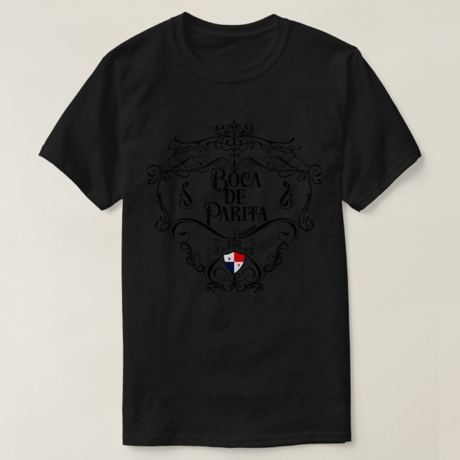 Camiseta Design Boca de Parita Vintage (Frente do Design)