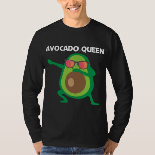 Camiseta Design Bonita De Avocado Para Mulheres Mãe Fruta S