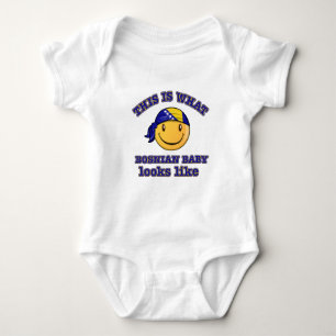Camiseta Design bosniano do bebê