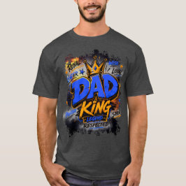Camiseta Design Bota Rei Pai
