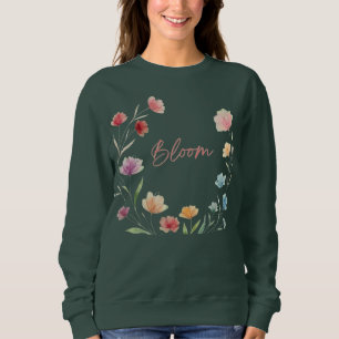 Camiseta Design Botânico Floral Soft Pastel Bloom