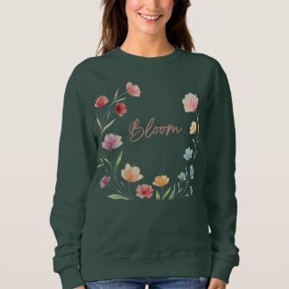 Camiseta Design Botânico Floral Soft Pastel Bloom