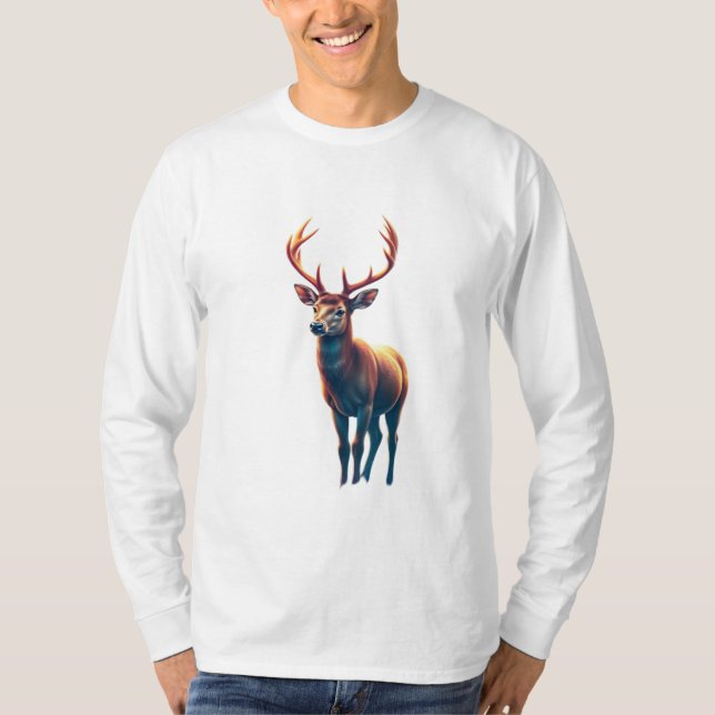 camiseta design cervo 8 (Frente)