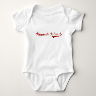 Camiseta Design Clássica da Ilha de Kiawah Carolina do Sul