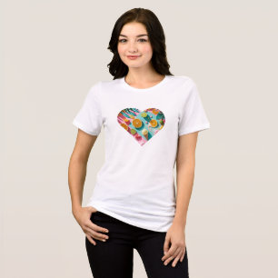 Camiseta Design Colorido de Verão – Elementos Cítricos Bril