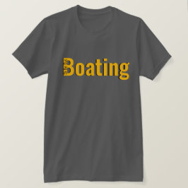 Camiseta Design com barco