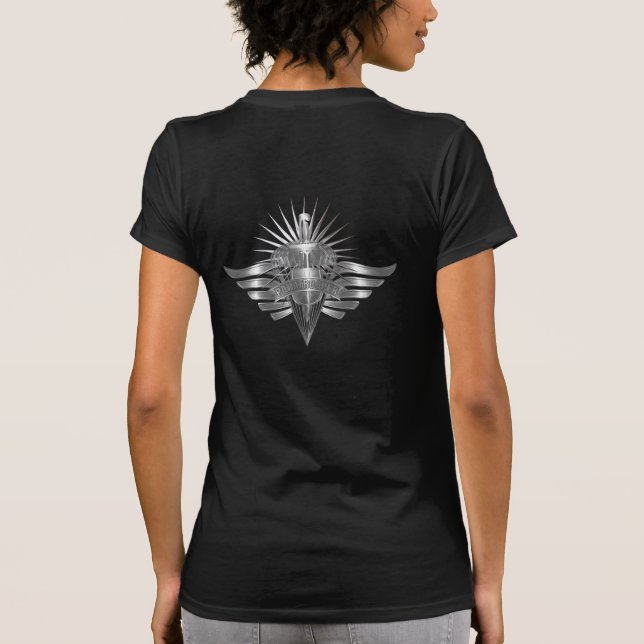 Camiseta Design comemorativa de Elite Paratrooper (Verso)