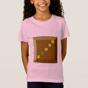 Camiseta Design cor-de-rosa-camisa das raparigas 'Fine Jers