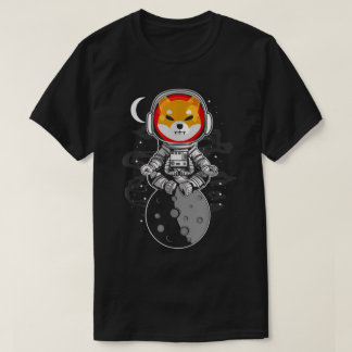 Camiseta Design Cósmico do Shiba Astronauta