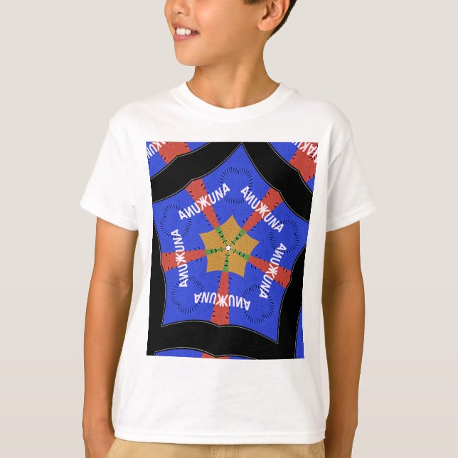 Camiseta Design da África Tribal: Hakuna Matata (Frente)