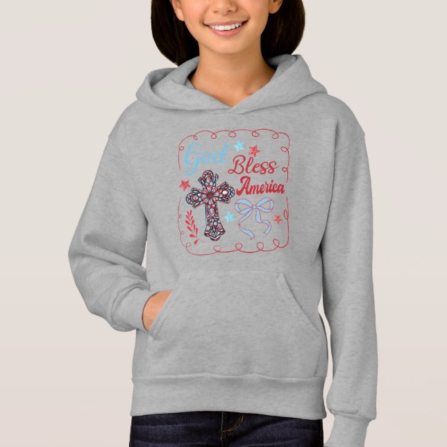Camiseta Design da América do deus abençoe (Frente)