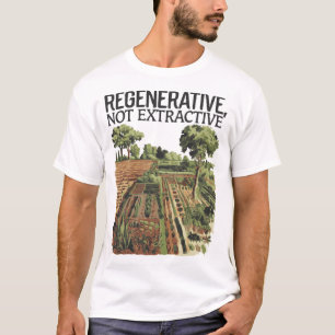 Camiseta Design da aquicultura vegetativa