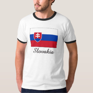 Camiseta Design da bandeira de Slovakia