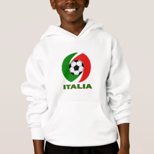 Camiseta Design da bola da bandeira de Italia Italia