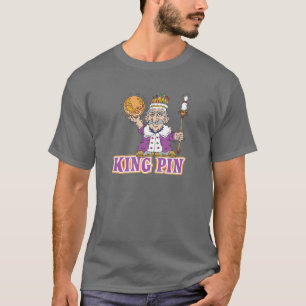 Camiseta design da boliche do alfinete