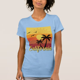 Camiseta Design da Califórnia - Ajustado fino Canvas de Bel