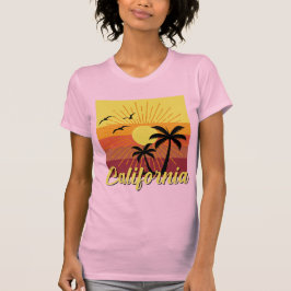 Camiseta Design da Califórnia - Ajustado fino Canvas de Bel