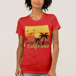 Camiseta Design da Califórnia - Ajustado fino Canvas de Bel