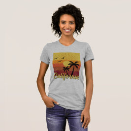 Camiseta Design da Califórnia - Ajustado fino Canvas de Bel