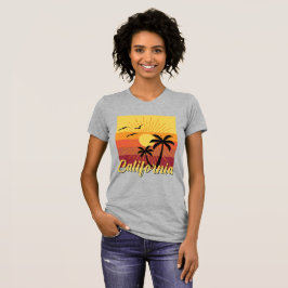 Camiseta Design da Califórnia - Ajustado fino Canvas de Bel