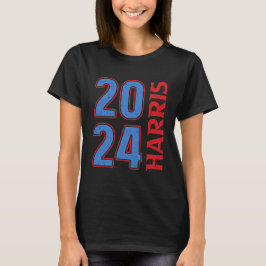 Camiseta Design da Campanha Eleitoral Kamala Harris 2024