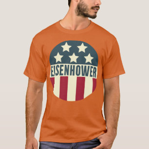 Camiseta Design da Campanha Vintage Eisenhower