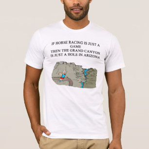 Camiseta design da corrida de cavalos do puro-sangue