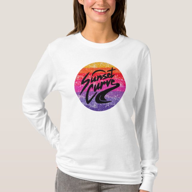 Camiseta Design da Curva Sunset (Frente)