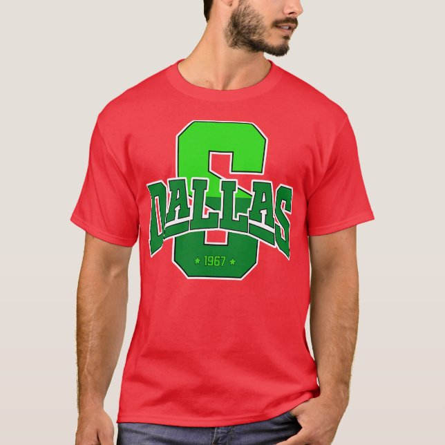 Camiseta Design da Equipe de Hockey de Dallas (Frente)