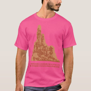 Camiseta Design da estrada de ferro de montanha do Grande T
