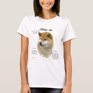 Camiseta Design da história de Shiba Inu