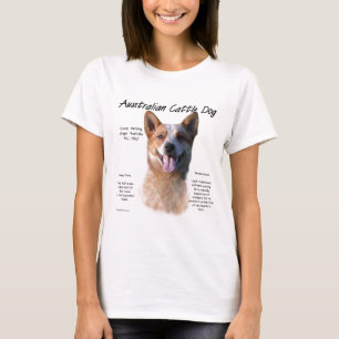 Camiseta Design da história do cão de AustralianCattle