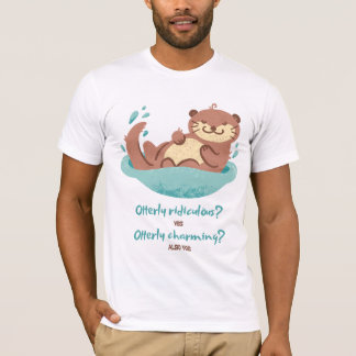 Camiseta Design da Lontra Marinha