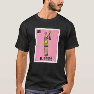 Camiseta Design da Loteria LGBT do Orgulho Arco-Íris - Bin