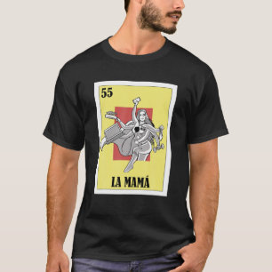 Camiseta Design da Loteria Mãe Hispânica Espanhola - Bing
