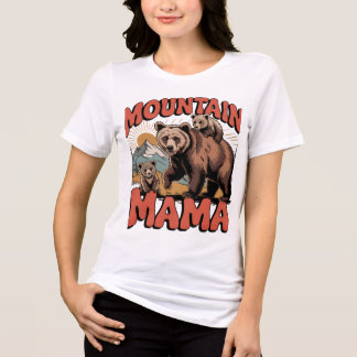 Camiseta Design da Mãe de Montanha