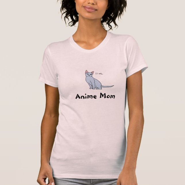 Camiseta Design da mamã do Anime (Frente)