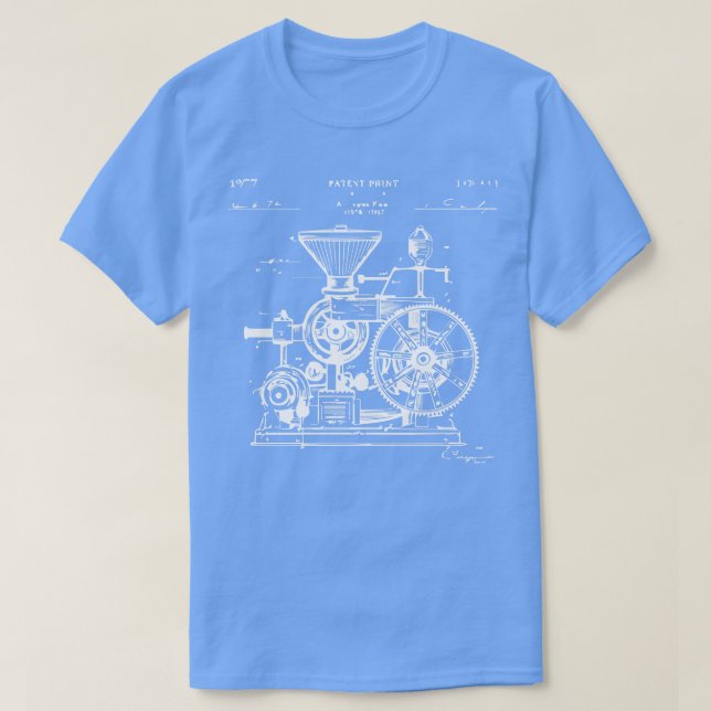 Camiseta design da máquina flash vintage (Frente do Design)