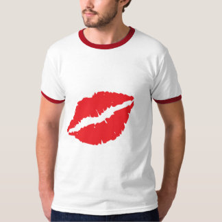 Camiseta Design da marca do beijo