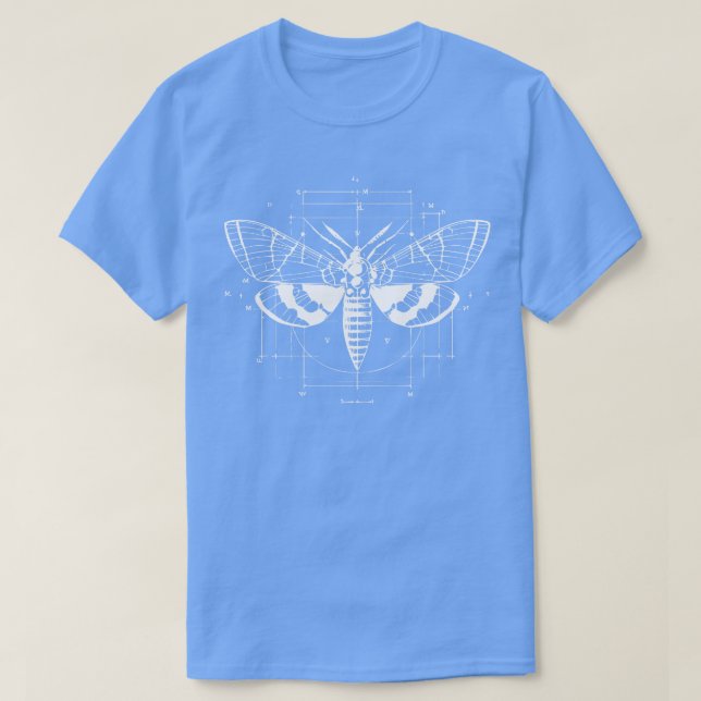 Camiseta design da mariposa (Frente do Design)