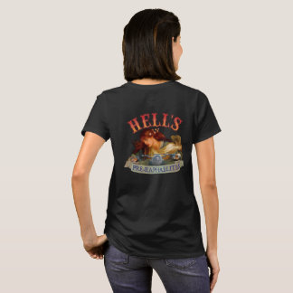 Camiseta Design da parte traseira do Pre-Raphaelite do