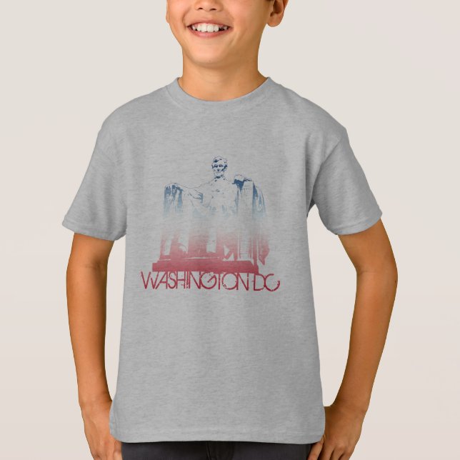 Camiseta Design da skyline do Washington DC (Frente)
