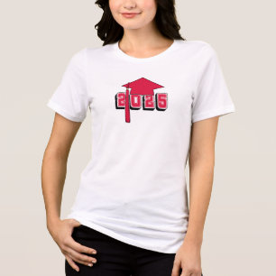 Camiseta Design da Turma de 2025 da Tábua de Argamassa