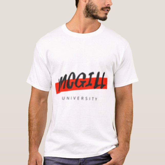 Camiseta Design da Universidade McGill 12 (Frente)