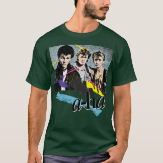 Camiseta Design da Vintage Original Estimulada 80s AHa